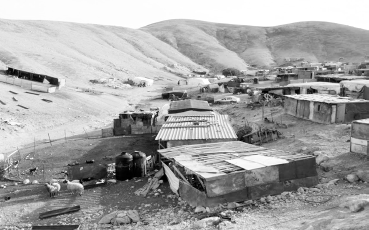 Современный бедуинский поселок