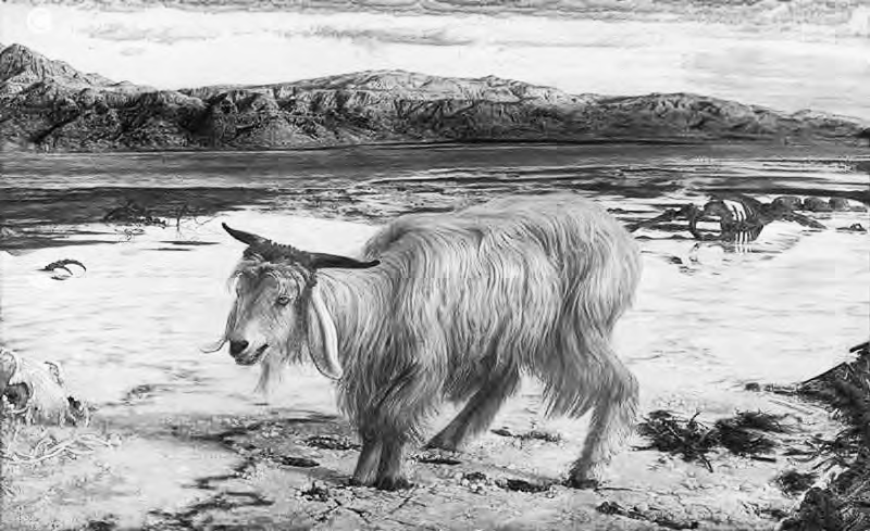 Холман Хант, "Козел отпущения".