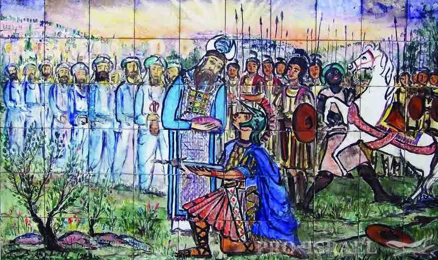 Встреча Александра Великого и Симона Праведника в Иерусалиме