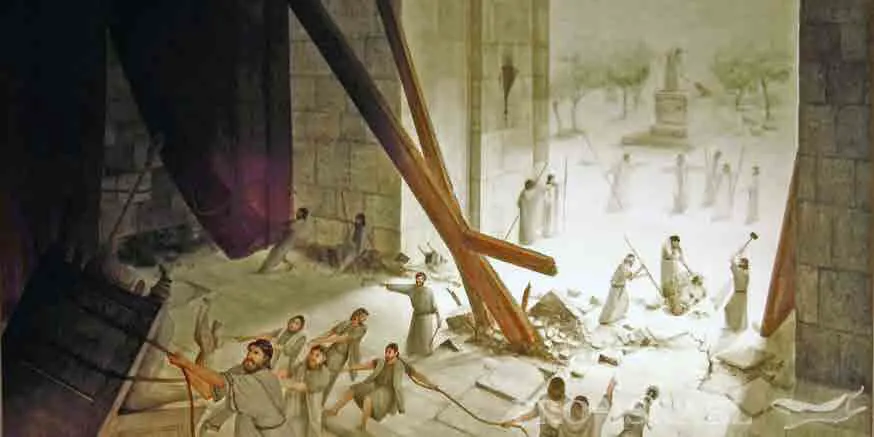 Очищение Храма от языческой скверны