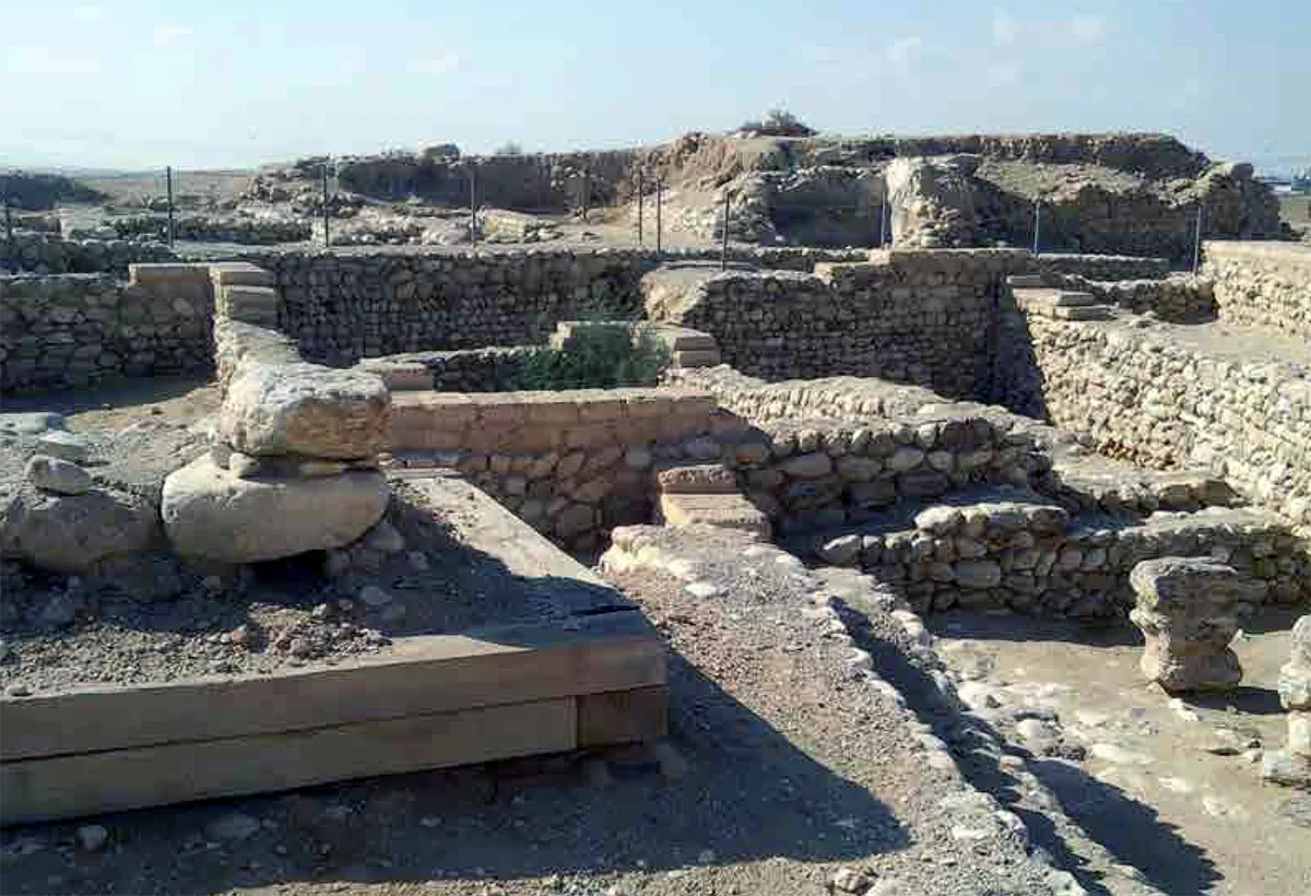 Раскопки хананейского города Тель-Арад